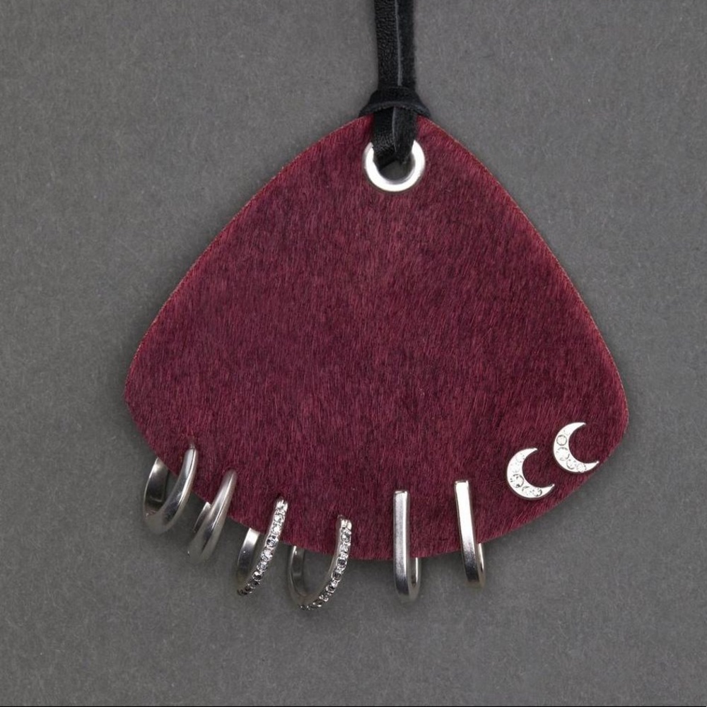 NWT Lucky Brand Mini Hoop & Moon Stud Earring Set